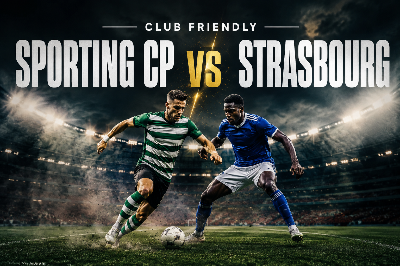 Ikuti keseruan Sporting CP vs Strasbourg Club Friendly Pukul 01.15 WIB lewat streaming eksklusif di Jalalive