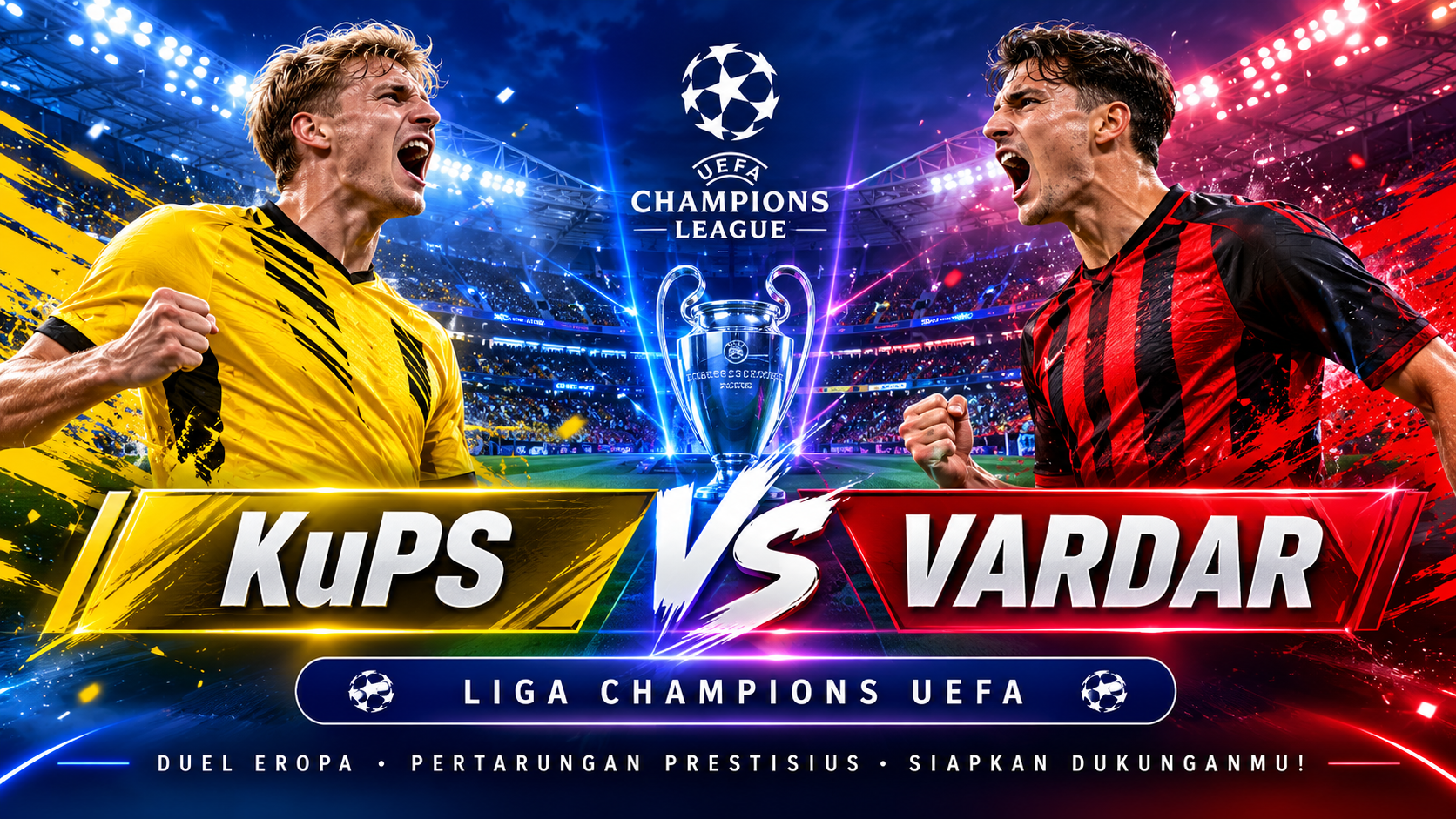 Jalalive Membawa Kabar Terbaru Menjelang Kick-off KuPS vs Vardar Malam Ini – Sorotan Panas