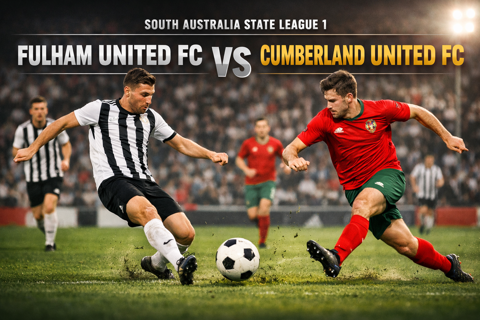 Jalalive Soroti Fulham United FC vs Cumberland United FC South Australia State League 1 Sore Ini Pukul 16.45 WIB