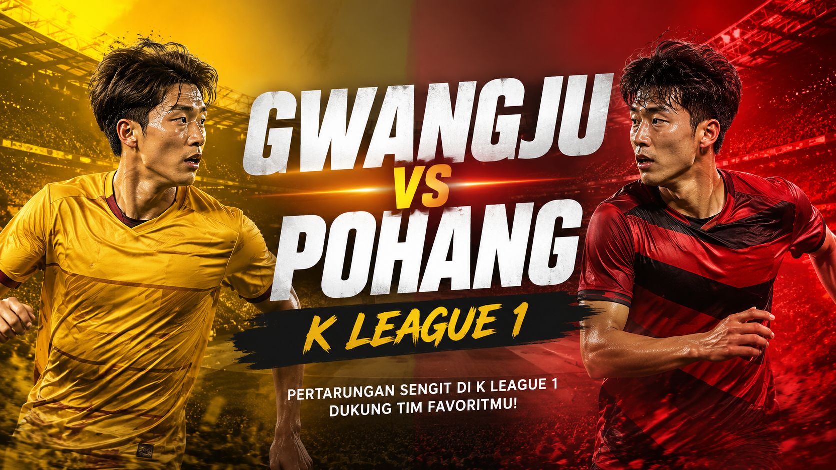 Nonton Gwangju vs Pohang K League 1 Sore Ini Pukul 17.30 WIB Melalui Jalalive