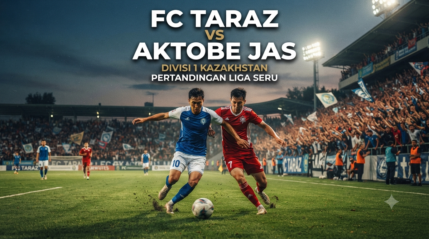 Pecinta Sepak Bola Menanti FC Taraz vs Aktobe Jas Divisi 1 Kazakhstan Malam Ini Pukul 19.00 WIB di Jalalive