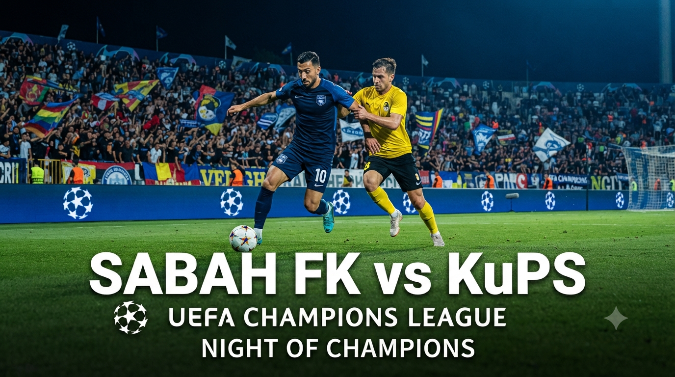 Sabah FK vs KuPS Liga Champions UEFA Malam Ini Pukul 23.00 WIB Siap Menghidupkan Atmosfer Kompetisi Eropa - Jalalive Turut Mengulas